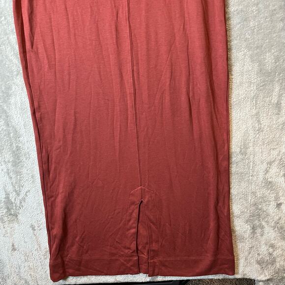 Peruvian Connection Women’s Classic T-Neck Dress Size‎ XS Burnt Orange - Picture 6 of 8